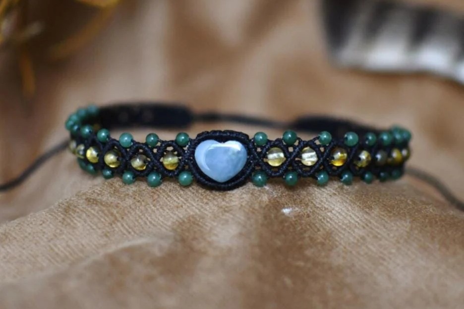 String Wrapped Bracelet